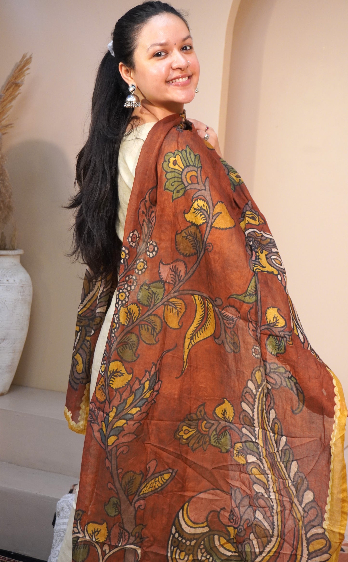 “Kesar Dhaga - Three piece suit set .